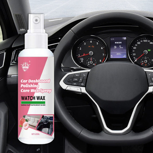 🎁Compra 1 y llévate 1 gratis (2 botellas)🎁Cera en aerosol para pulir el tablero del automóvil