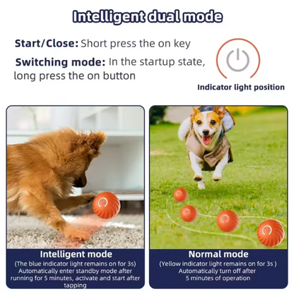 ❤️ 50 % RABATT!  Heißer Verkauf: Intelligenter interaktiver Hüpfball für Haustiere