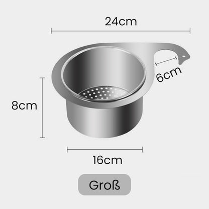 Vielseitiger Hänge-Siebkorb für die Spüle