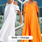 Lässiges Maxikleid mit offenen Schultern für Damen