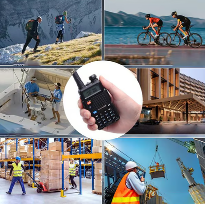 Çift bantlı geniş menzilli UV5R radyo ile UV-5R amatör radyo cihazı