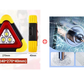 🚗🆘3-IN-1 Dreieckige Solar-Notfall-Signalleuchte für den Straßenrand✨