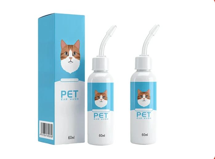 🐶 KAUFE 2, ERHALTE 1 GRATIS! 🐱 Sanfte Tierohrreiniger-Lösung – Sicher & schnell reinigend – Mit flexibler Silikonspitze – ideal für Hunde & Katzen – sanft & effektiv 🧴✨👂