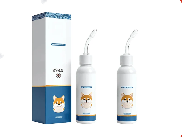 🐶 KAUFE 2, ERHALTE 1 GRATIS! 🐱 Sanfte Tierohrreiniger-Lösung – Sicher & schnell reinigend – Mit flexibler Silikonspitze – ideal für Hunde & Katzen – sanft & effektiv 🧴✨👂