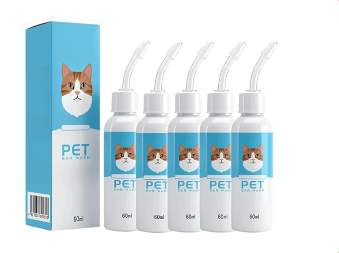 🐶 KAUFE 2, ERHALTE 1 GRATIS! 🐱 Sanfte Tierohrreiniger-Lösung – Sicher & schnell reinigend – Mit flexibler Silikonspitze – ideal für Hunde & Katzen – sanft & effektiv 🧴✨👂