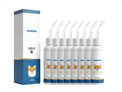 🐶 KAUFE 2, ERHALTE 1 GRATIS! 🐱 Sanfte Tierohrreiniger-Lösung – Sicher & schnell reinigend – Mit flexibler Silikonspitze – ideal für Hunde & Katzen – sanft & effektiv 🧴✨👂