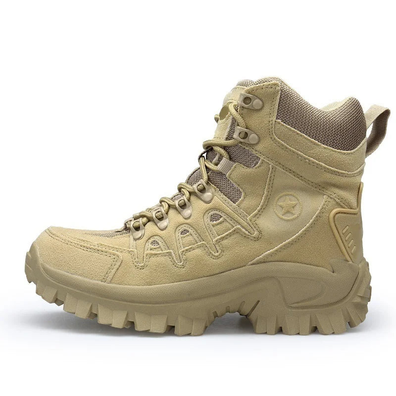 ✨Spedizione gratuita✨ Scarponi da trekking impermeabili e antiscivolo da uomo, da combattimento
