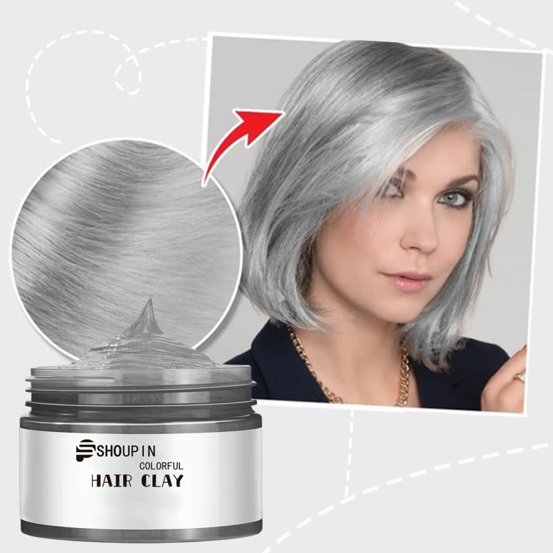 🎁Un must per le donne🥳11 colori - Cera colorante per capelli monouso istantanea