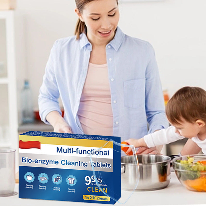 🔥más rentable🔥tabletas de limpieza bioenzimáticas multifuncionales