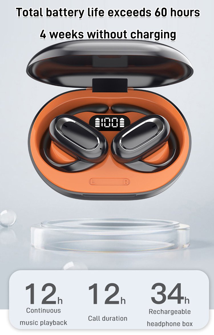 🎧 3D Surround Open OWS Bluetooth-Kopfhörer