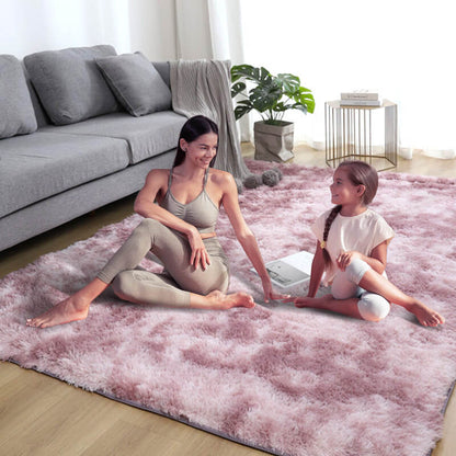 🔥Solange der Vorrat reicht 40 % Rabatt!💖Plüsch-Fußmatte in Farbverlauf – Gemütlichkeit für dein Zuhause