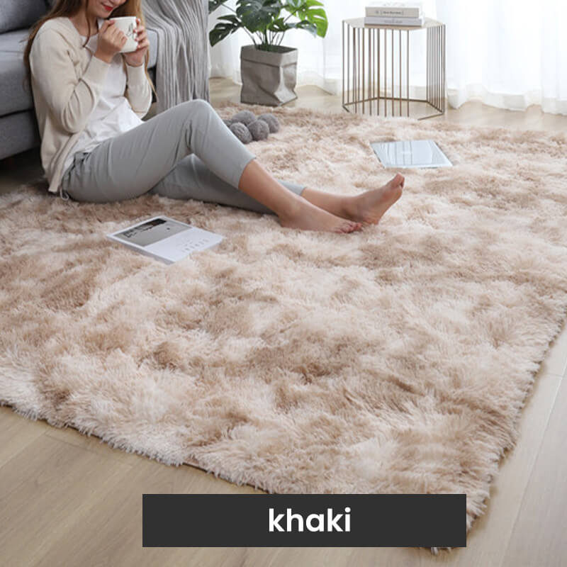 🔥Solange der Vorrat reicht 40 % Rabatt!💖Plüsch-Fußmatte in Farbverlauf – Gemütlichkeit für dein Zuhause