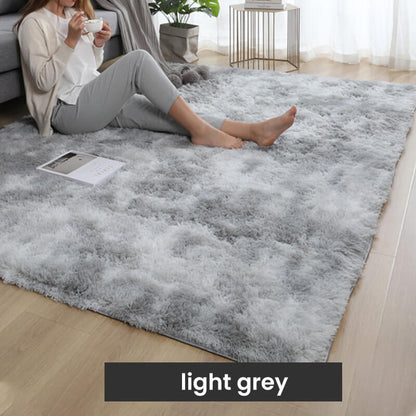 🔥Solange der Vorrat reicht 40 % Rabatt!💖Plüsch-Fußmatte in Farbverlauf – Gemütlichkeit für dein Zuhause