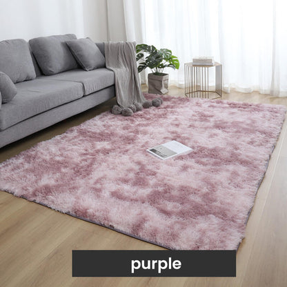 🔥Solange der Vorrat reicht 40 % Rabatt!💖Plüsch-Fußmatte in Farbverlauf – Gemütlichkeit für dein Zuhause