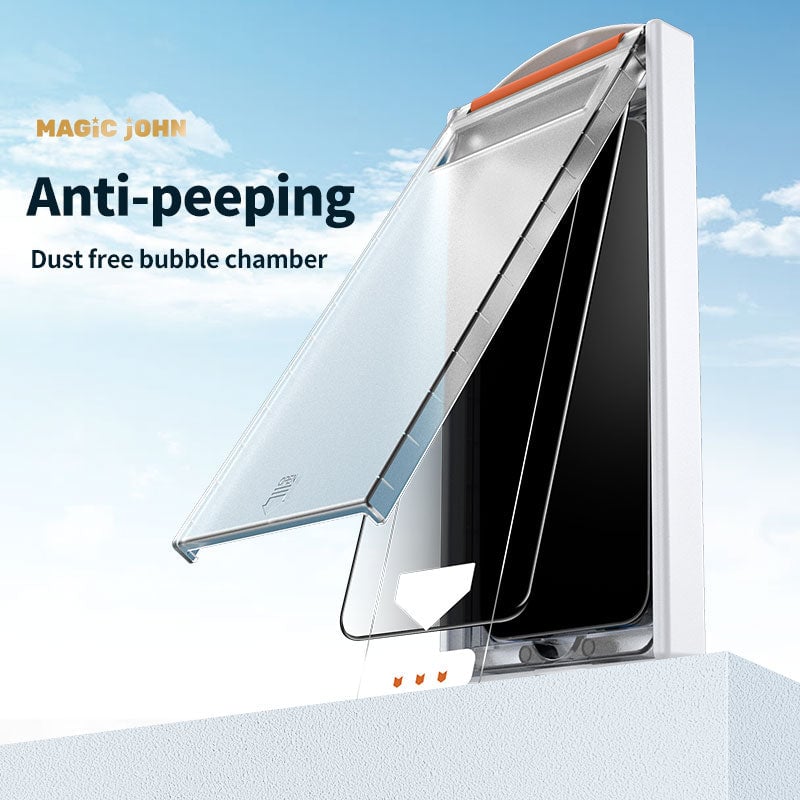 📱Invisible artifact screen protector – dust-free and bubble-free📱