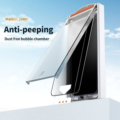 📱Invisible artifact screen protector – dust-free and bubble-free📱
