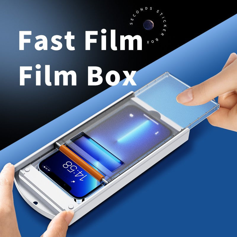📱Invisible artifact screen protector – dust-free and bubble-free📱