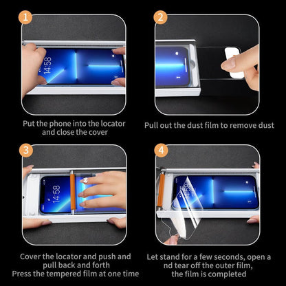 📱Invisible artifact screen protector – dust-free and bubble-free📱