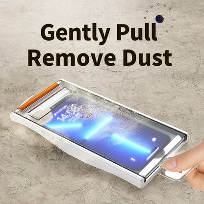 📱Invisible artifact screen protector – dust-free and bubble-free📱