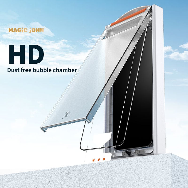 📱Invisible artifact screen protector – dust-free and bubble-free📱