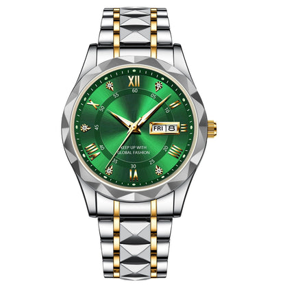 ⌚🎁Ideales Geschenk - Wasserdichte Luxusuhr für Männer mit Leuchtmasse💯🌹