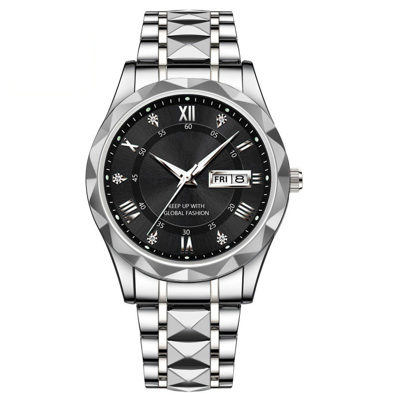⌚🎁Ideales Geschenk - Wasserdichte Luxusuhr für Männer mit Leuchtmasse💯🌹