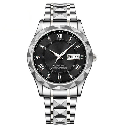 ⌚🎁Ideales Geschenk - Wasserdichte Luxusuhr für Männer mit Leuchtmasse💯🌹