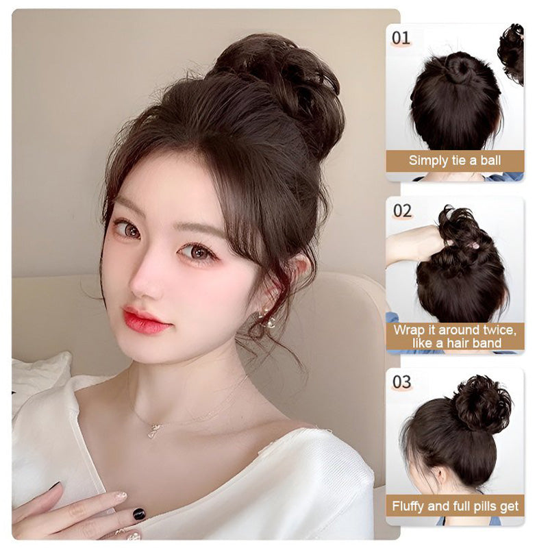 The perfect gift for you - voluminous, realistic pills hair wig