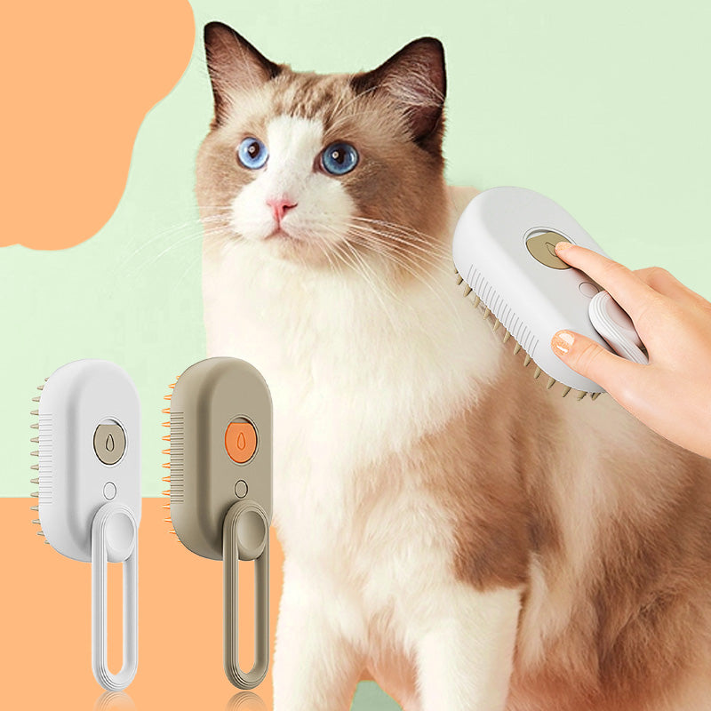 🔥Saldi caldi 🔥Spazzola a vapore per animali domestici - 3 in 1