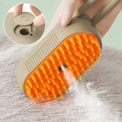 🔥Saldi caldi 🔥Spazzola a vapore per animali domestici - 3 in 1