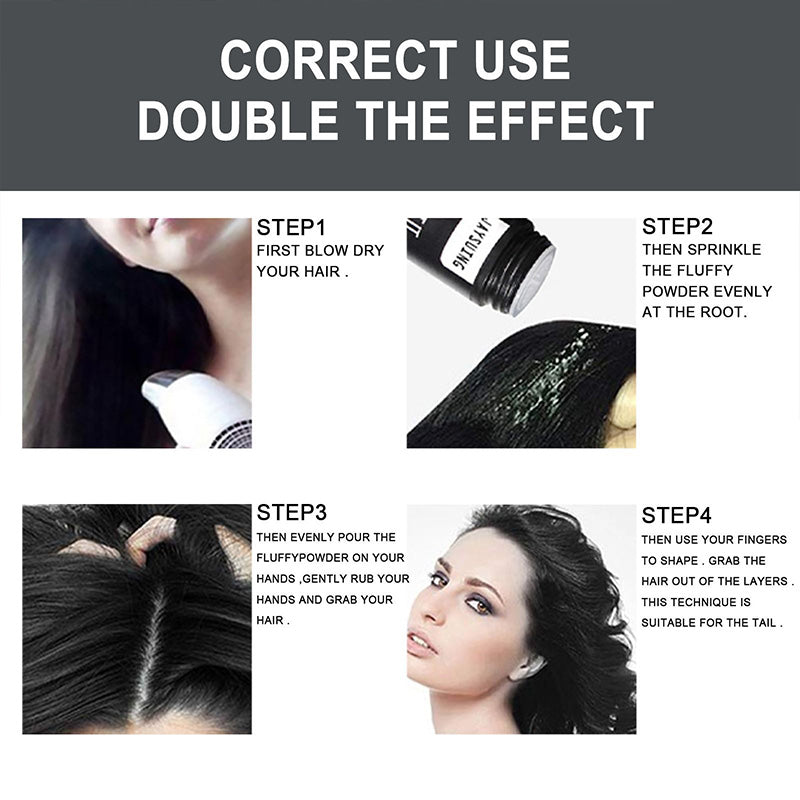 🔥📢📢50%RABATT! Nicht fettendes Haar Volumen-Haarpuder🔥Für eine perfekte Frisur