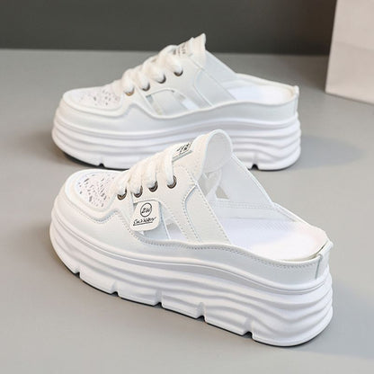 🔥Lichtgewicht, ademende schoenen met dikke zool en holle zool voor dames