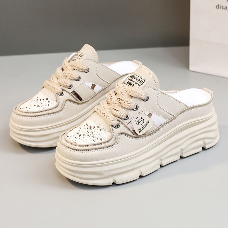 🔥Lichtgewicht, ademende schoenen met dikke zool en holle zool voor dames