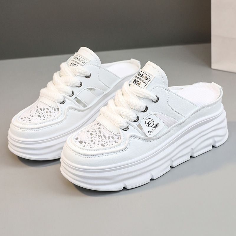 🔥Lichtgewicht, ademende schoenen met dikke zool en holle zool voor dames