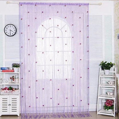 ✨VENDITA CALDA✨Tenda per porta elegante e raffinata con rose