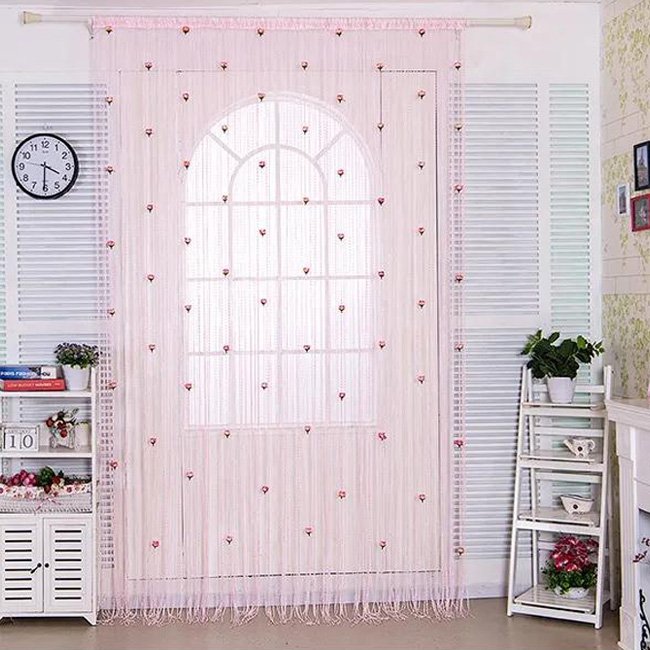 ✨VENDITA CALDA✨Tenda per porta elegante e raffinata con rose