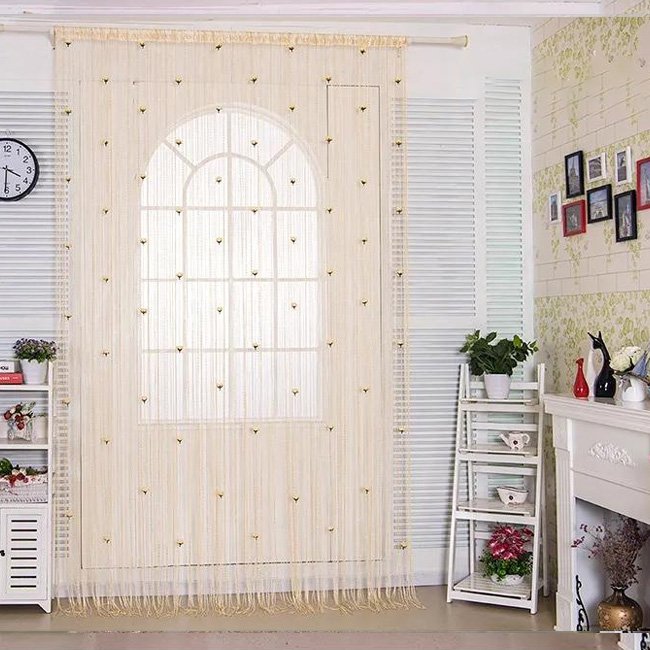 ✨VENDITA CALDA✨Tenda per porta elegante e raffinata con rose