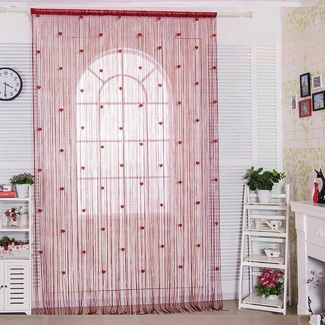 ✨VENDITA CALDA✨Tenda per porta elegante e raffinata con rose