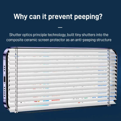 🥰Acquista 1 e ricevi 1 gratis 💥Pellicola anti-sbirciatina in vetro temperato per iPhone