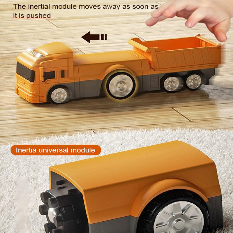 🎁Voiture à transformation magnétique assemblée💥