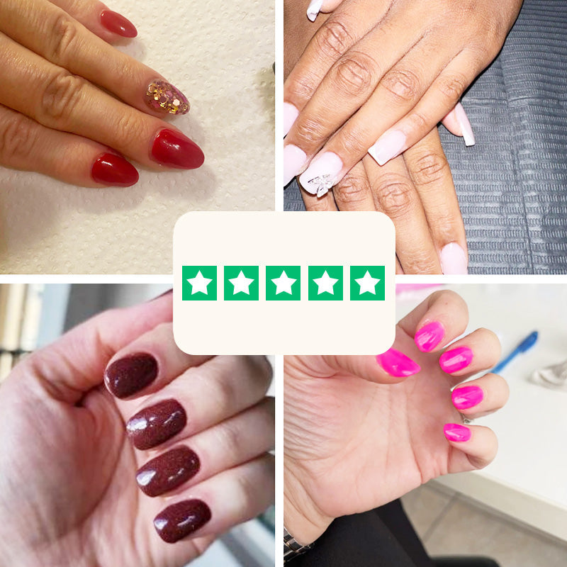 Poudre de plongée à un seul collaboration pour les ongles