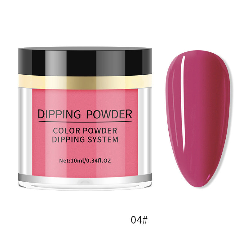 Poudre de plongée à un seul collaboration pour les ongles