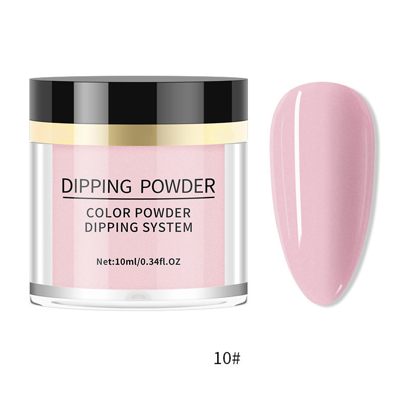 Poudre de plongée à un seul collaboration pour les ongles