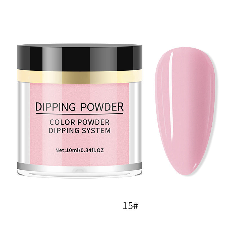 Poudre de plongée à un seul collaboration pour les ongles