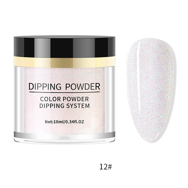Poudre de plongée à un seul collaboration pour les ongles