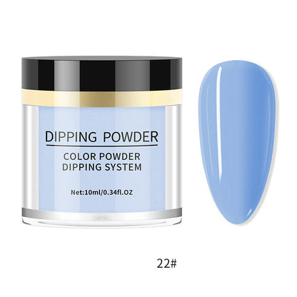 Poudre de plongée à un seul collaboration pour les ongles