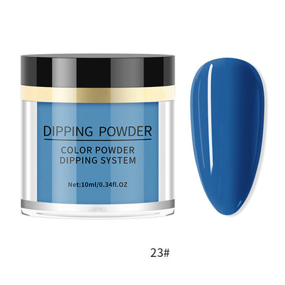 Poudre de plongée à un seul collaboration pour les ongles