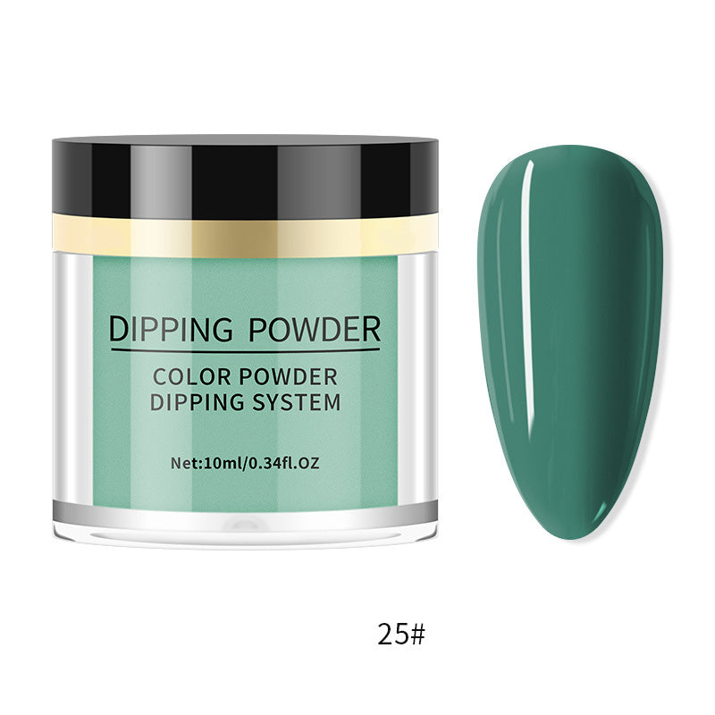 Poudre de plongée à un seul collaboration pour les ongles