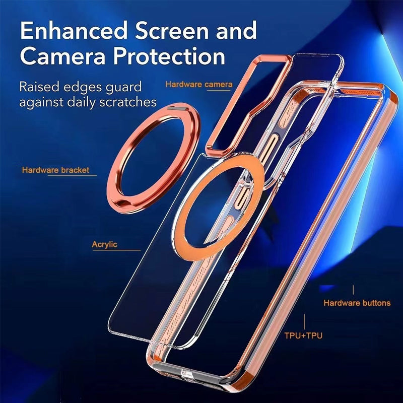 🎁Ny roterande stil🔥Samsung S24/S23 supermagnetiskt telefonskal med roterande stativ
