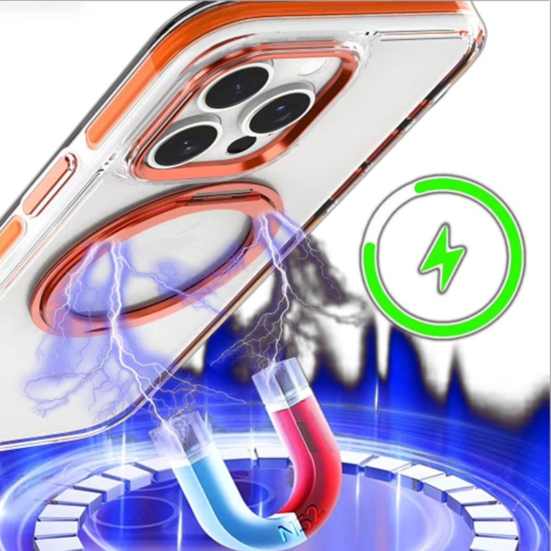 🎁Ny roterande stil🔥Samsung S24/S23 supermagnetiskt telefonskal med roterande stativ